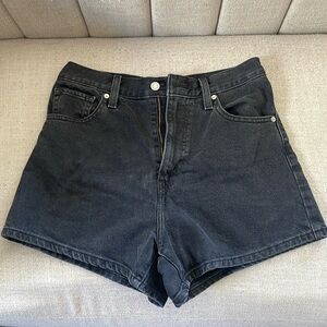 Levi Strauss Original High Rise Mom Shorts
